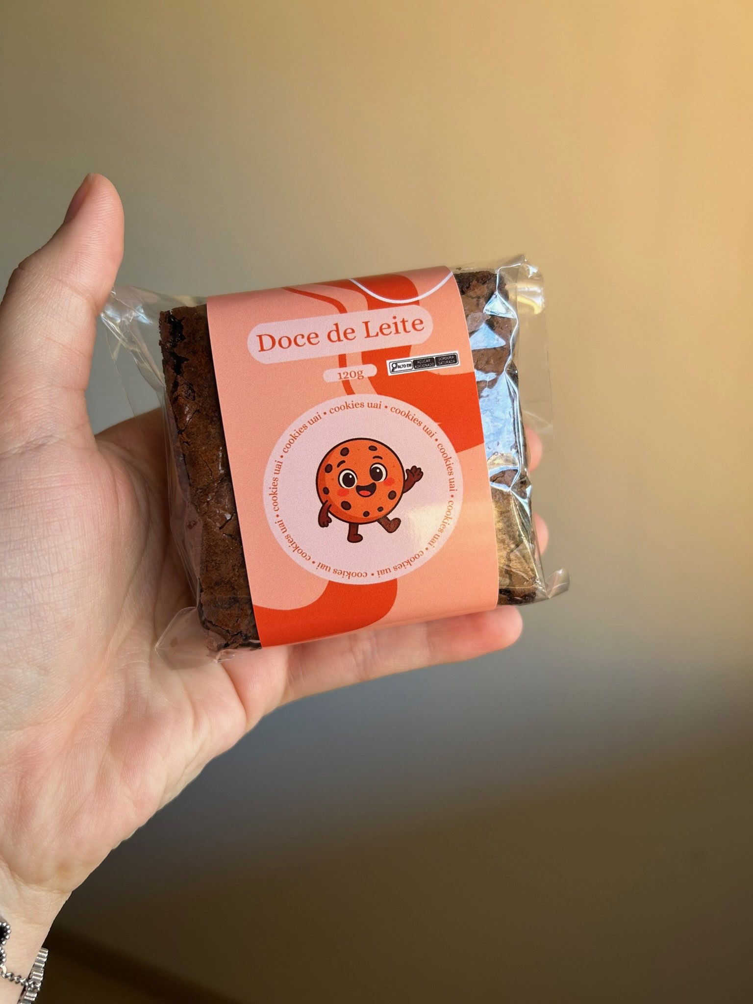 Brownie de Doce de Leite