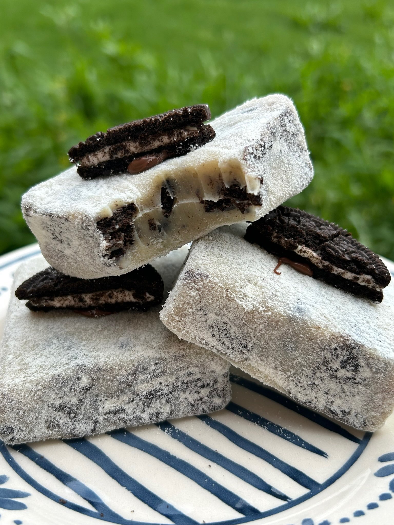 Palha Italiana de Ninho com Oreo